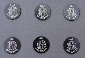Personalized Monogrammed Golf Ball Markers (6 count)