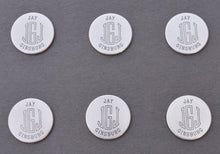 Personalized Monogrammed Golf Ball Markers (6 count)